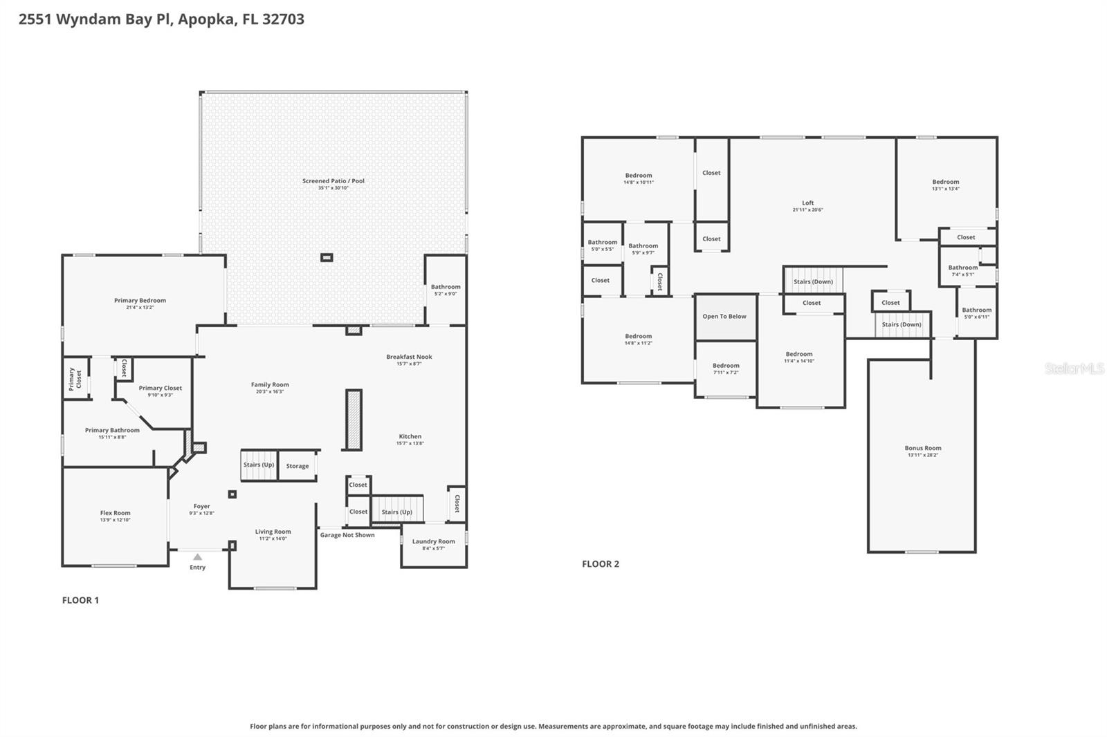 2551 WYNDAM BAY PL, APOPKA, FL, 32703