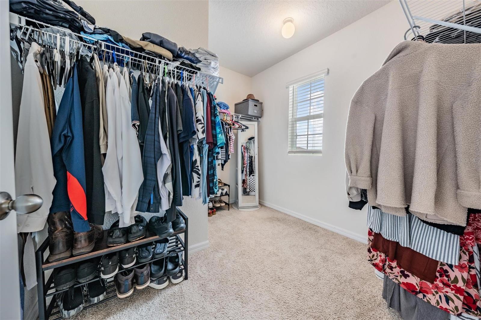 Primary Walk in Closet