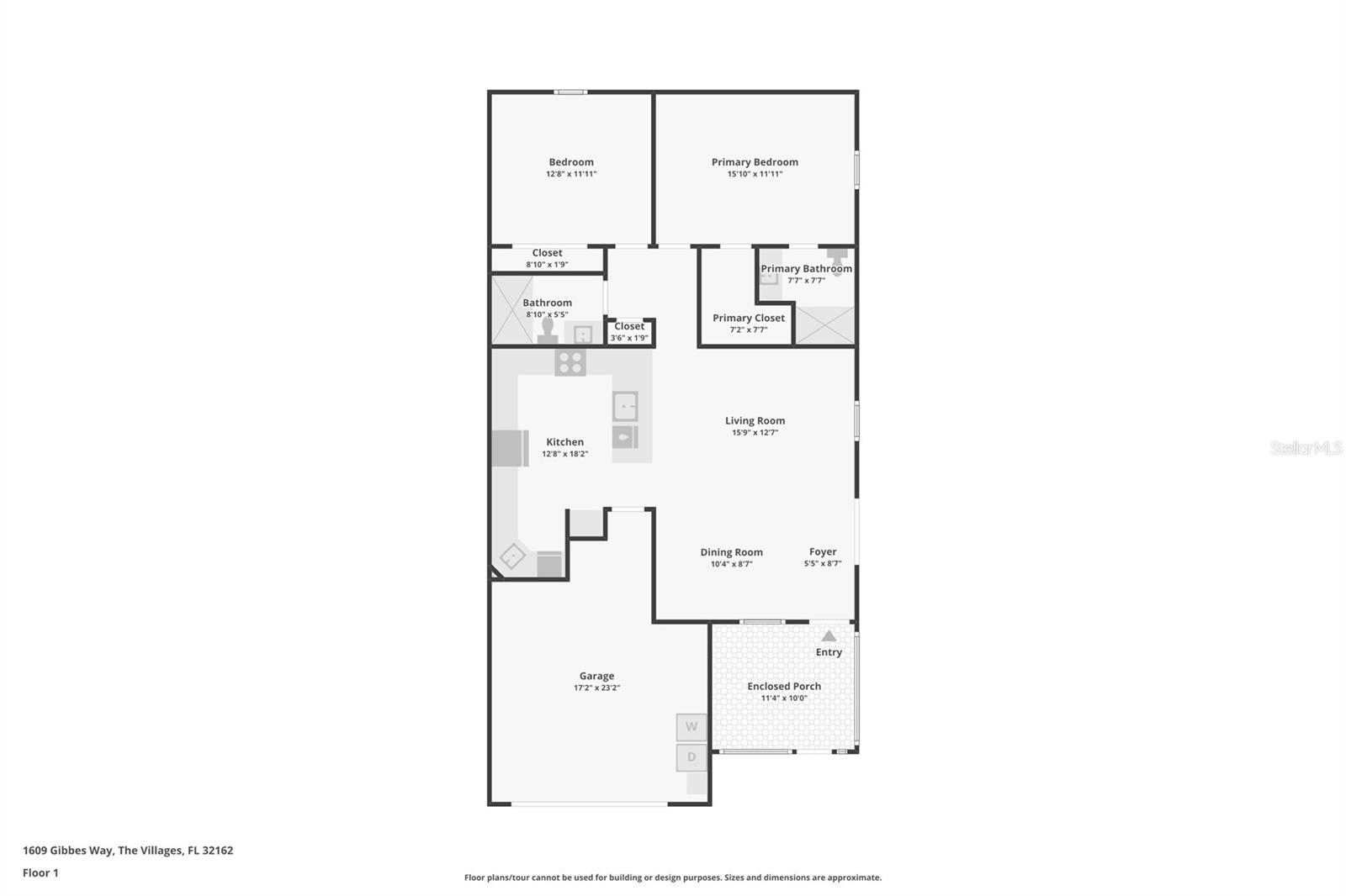 1609 GIBBES WAY, THE VILLAGES, FL, 32162