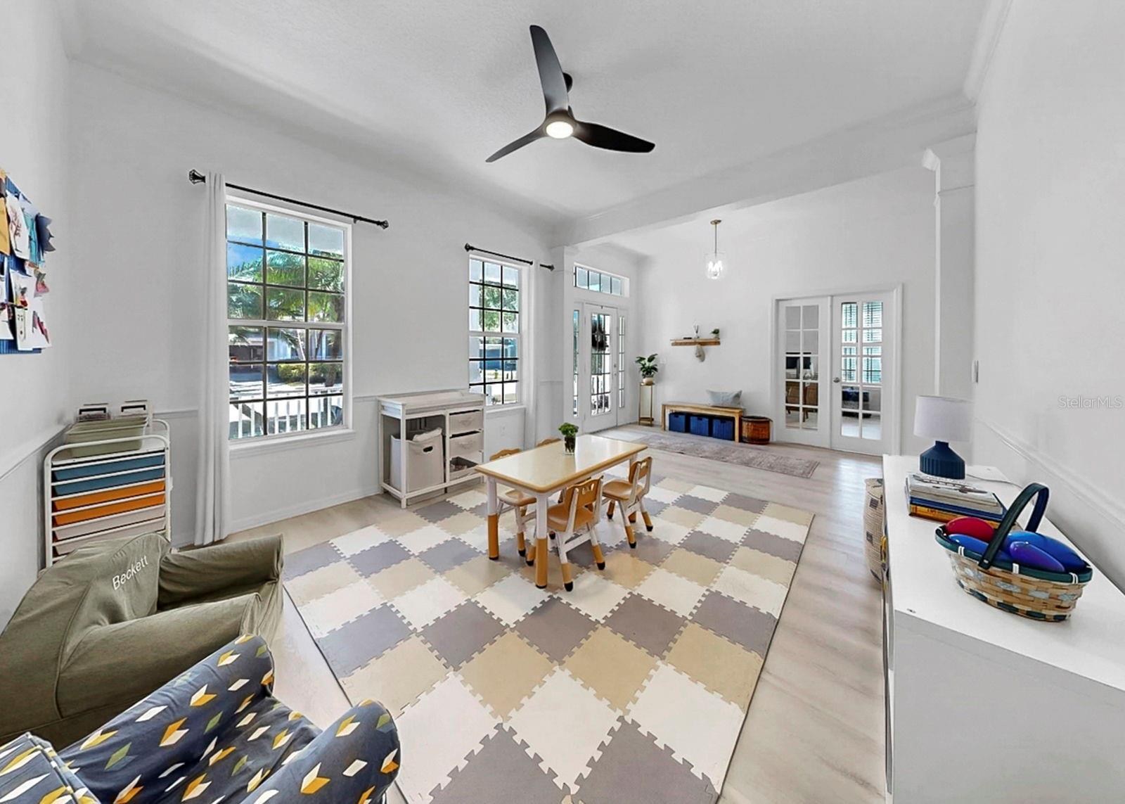 Formal dining room (or playroom :)