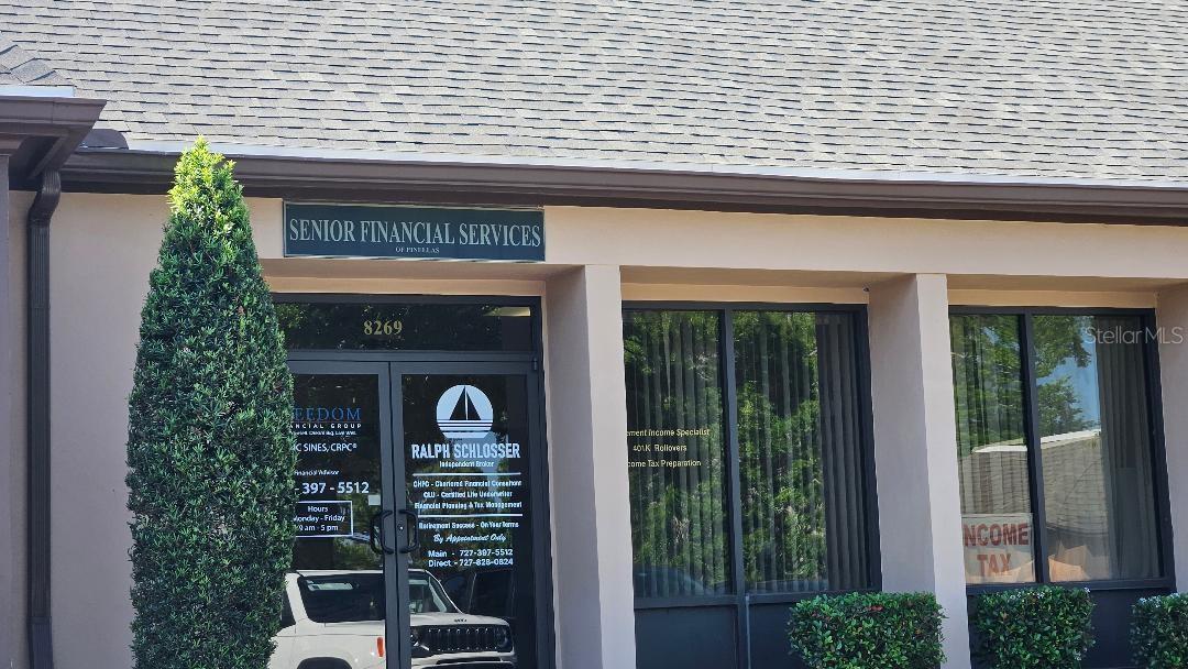 FINANIAL SERVICER ON PREMISE