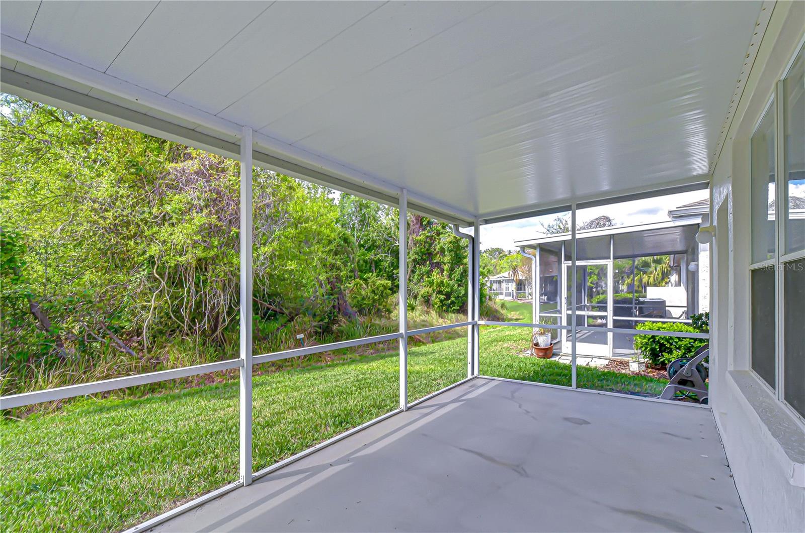 This is an entire outdoor living area!