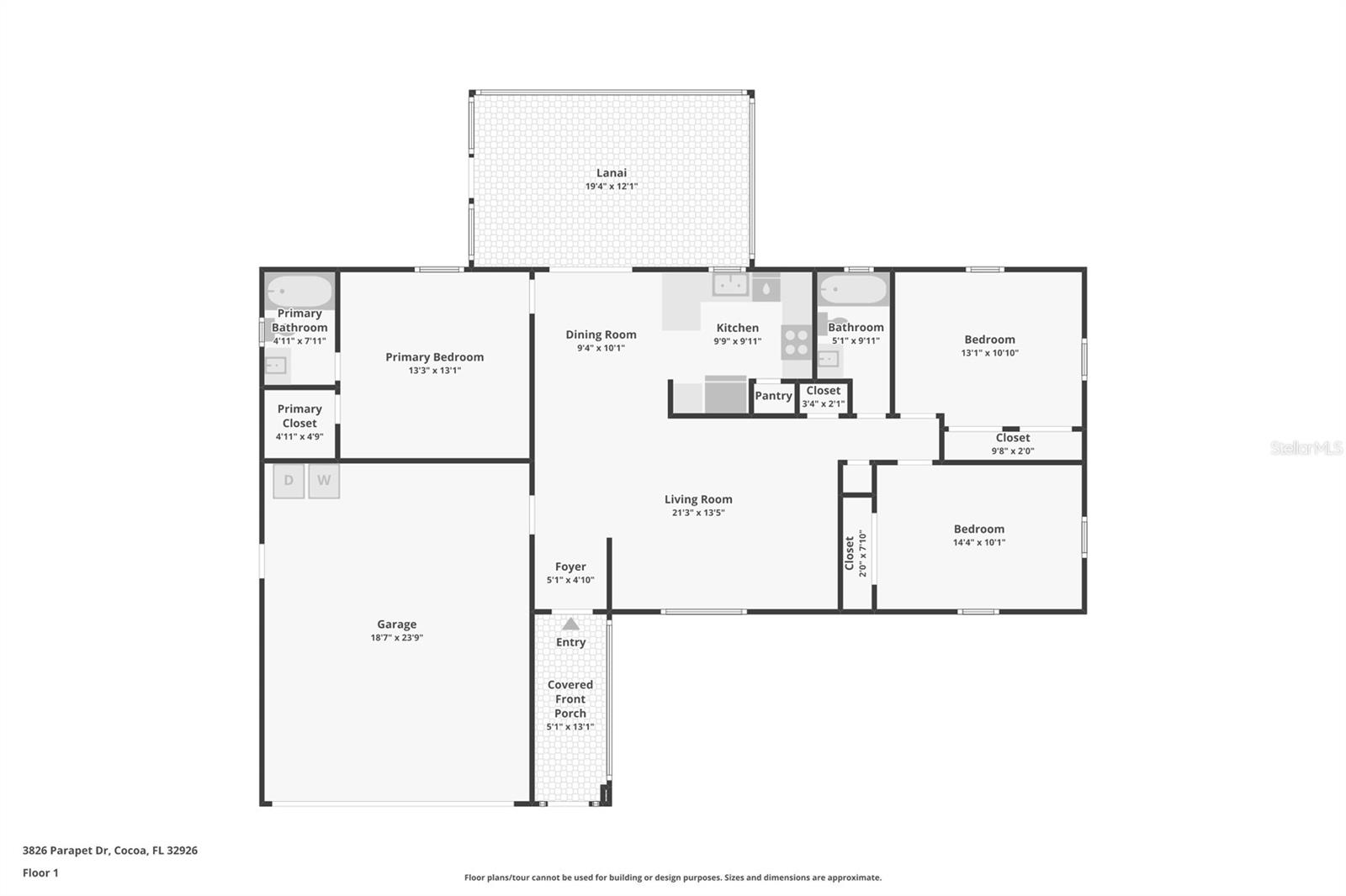 3826 PARAPET DR, COCOA, FL, 32926