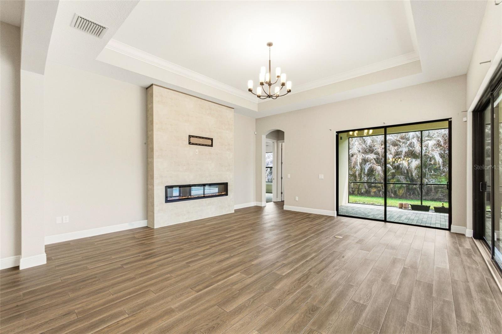 Living Room w/ Fireplace