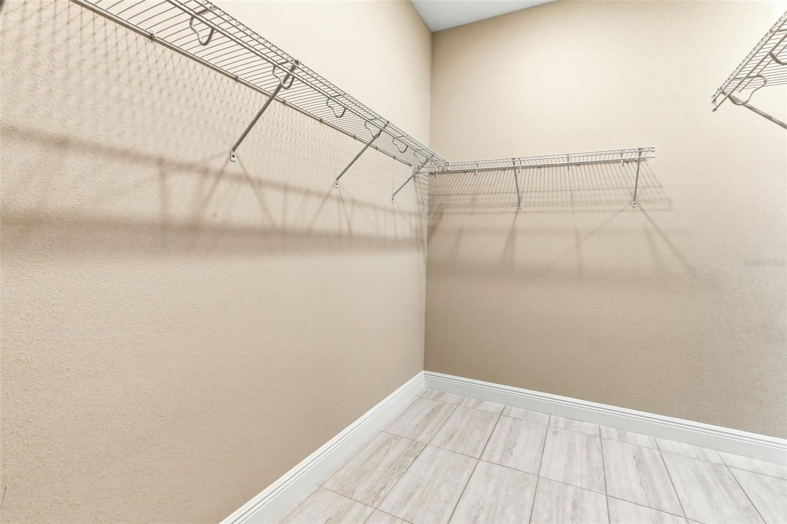 Expansive Walkin Closet