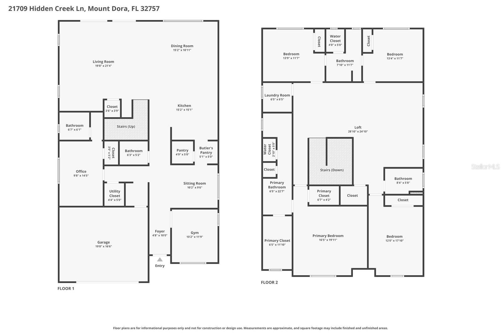 21709 HIDDEN CREEK LN, MOUNT DORA, FL, 32757