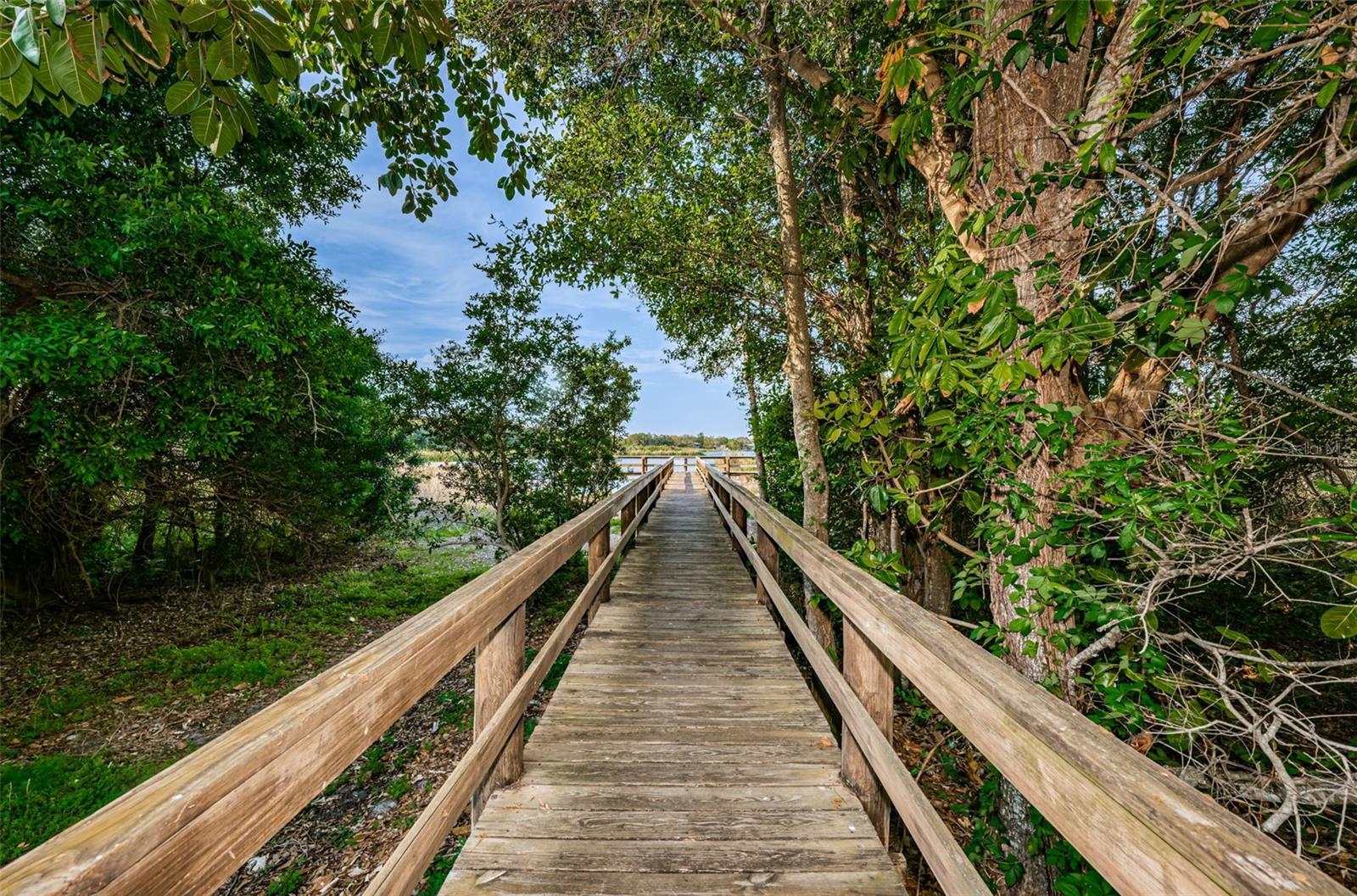 Outside your building, enjoy nature!