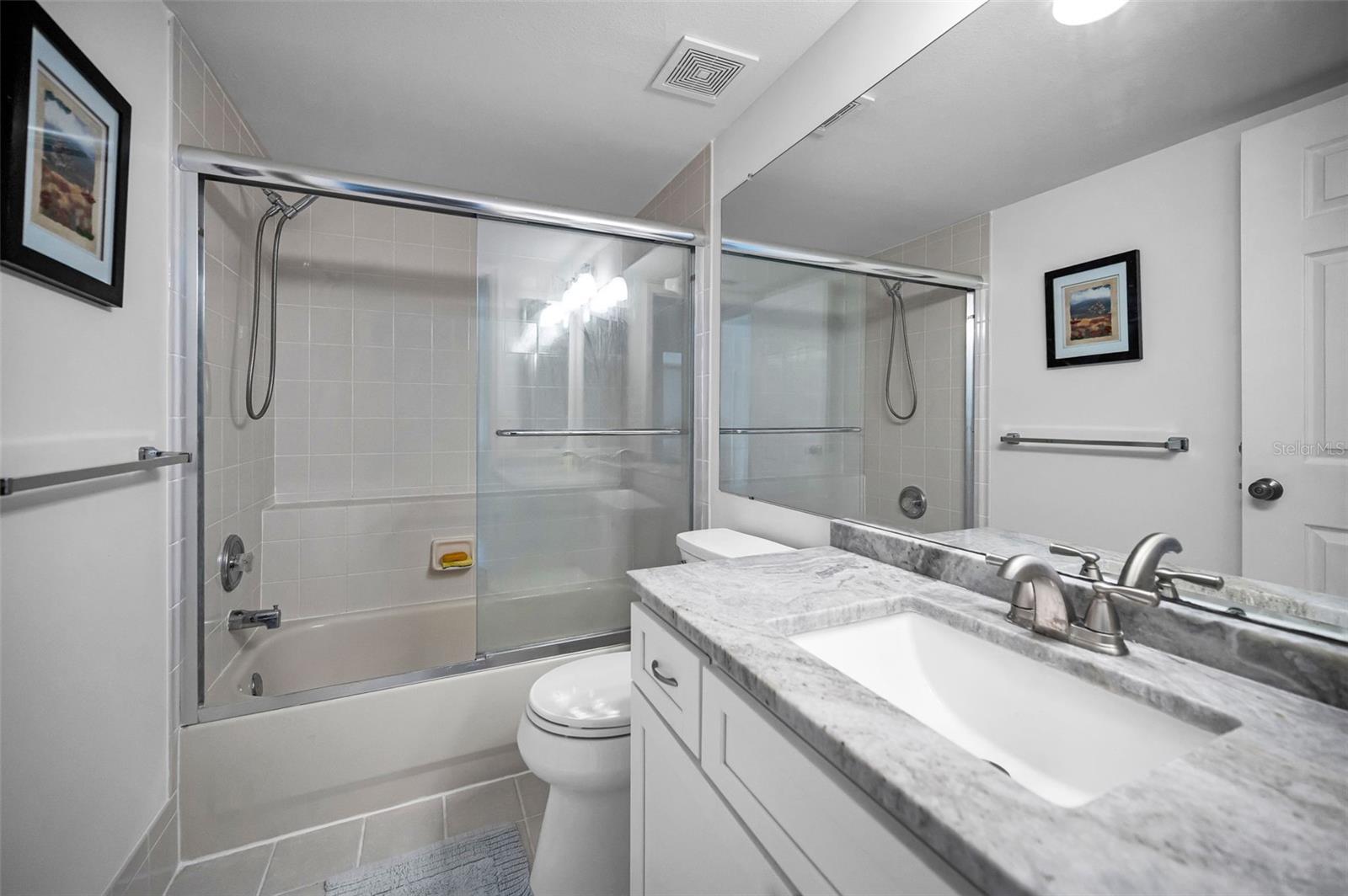 Updated guest bathroom!