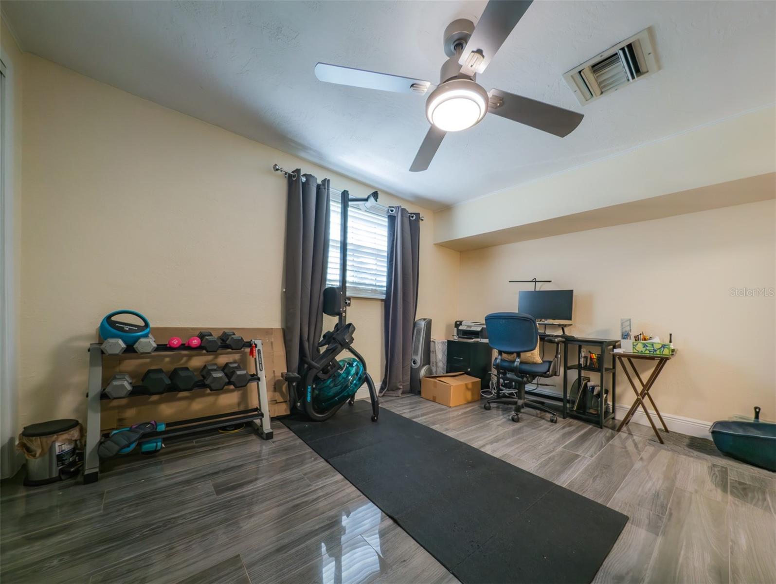 Bedroom 4 used as excersise room