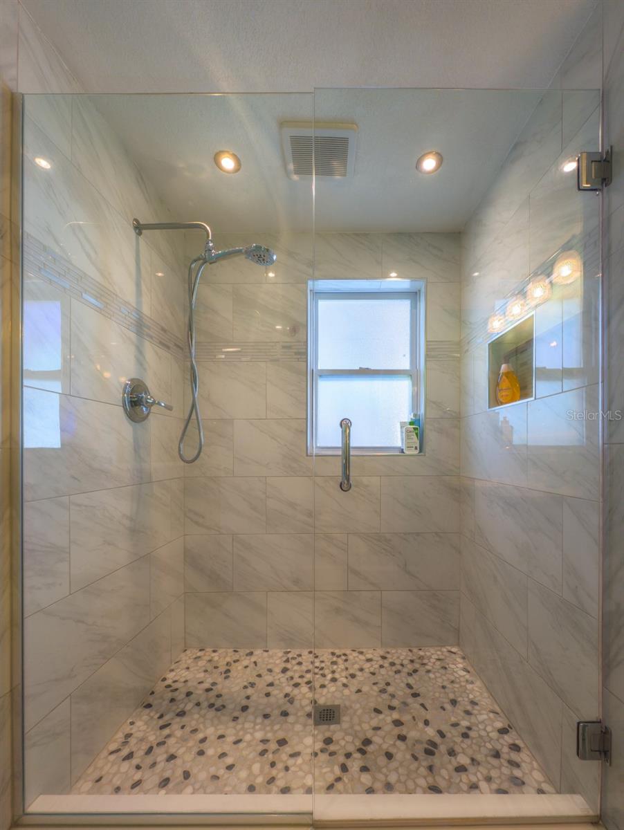 Beautiful walk in shower