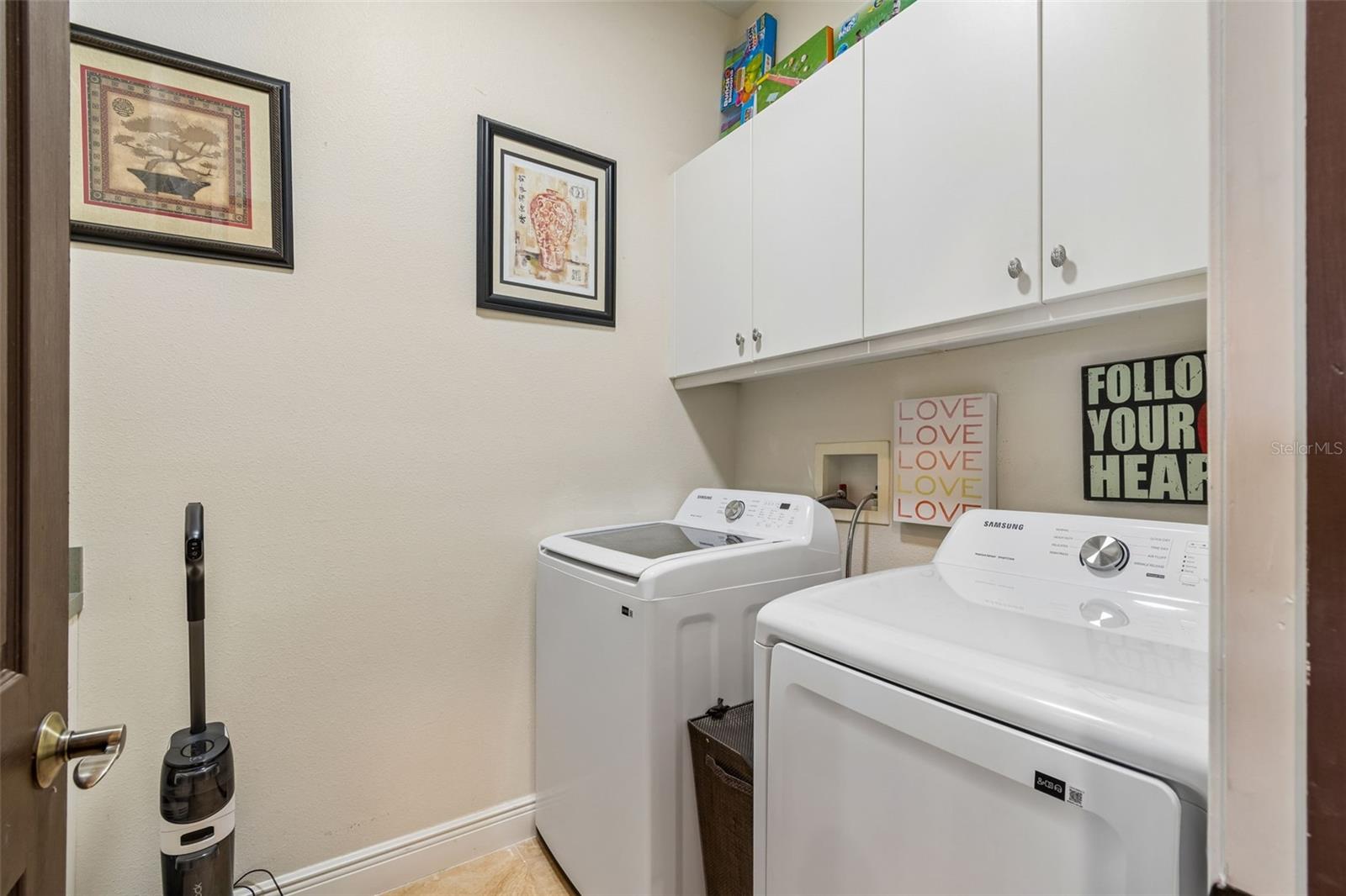 Laundry Room with New W/D