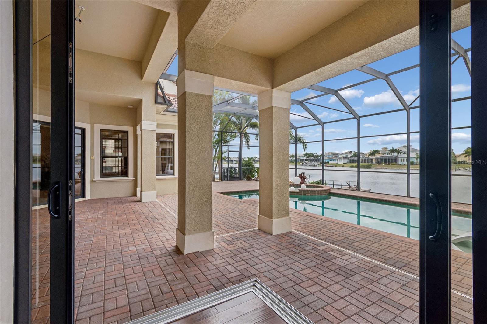 Large Screened Lanai with Heated, Salt Water Pool and Spa