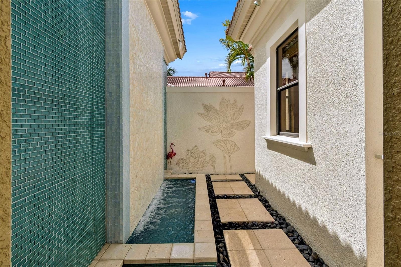 Vertical Fountain Oasis  Outside Primary Bathroom