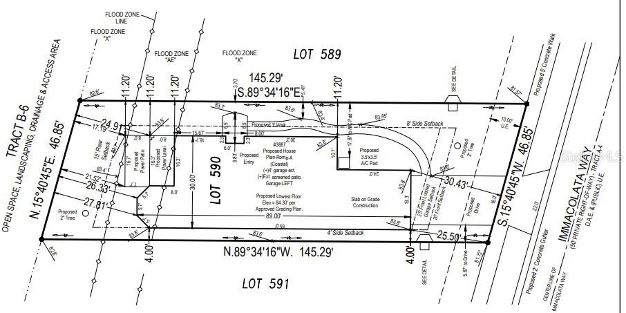 3887 Immacolata Way - Plot Plan