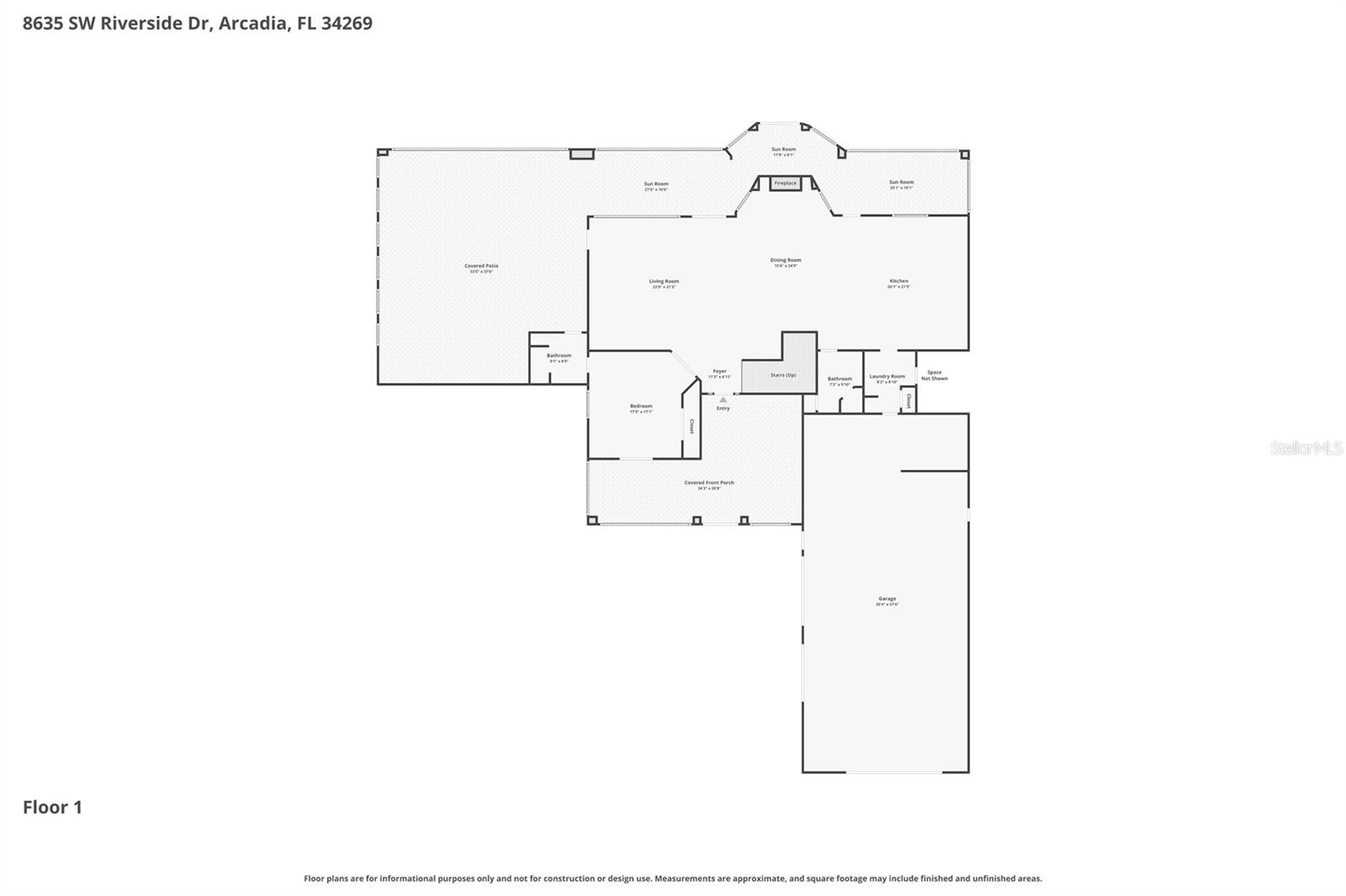 8635 SW RIVERSIDE DR, ARCADIA, FL, 34269