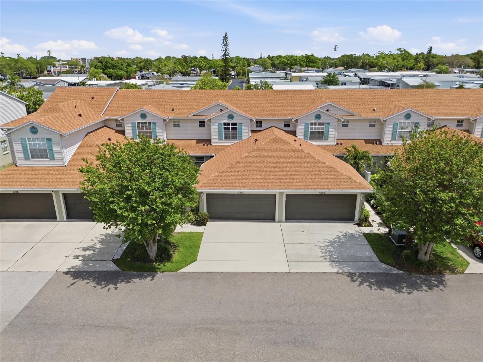 Ariel View: Front of Home