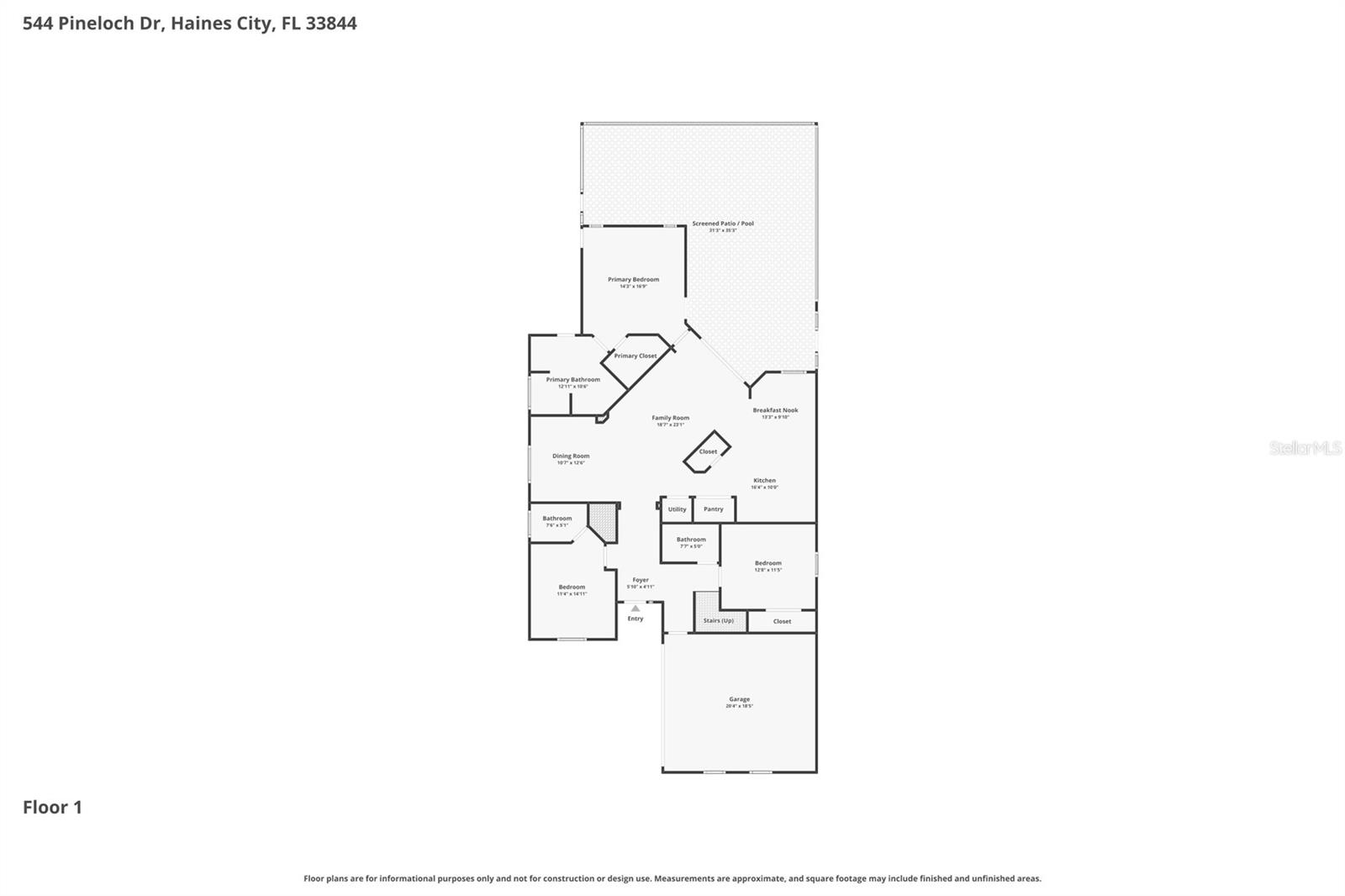 544 PINELOCH DR, HAINES CITY, FL, 33844