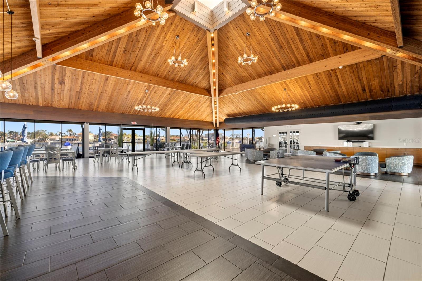 Spacious, Beautiful interior clubhouse