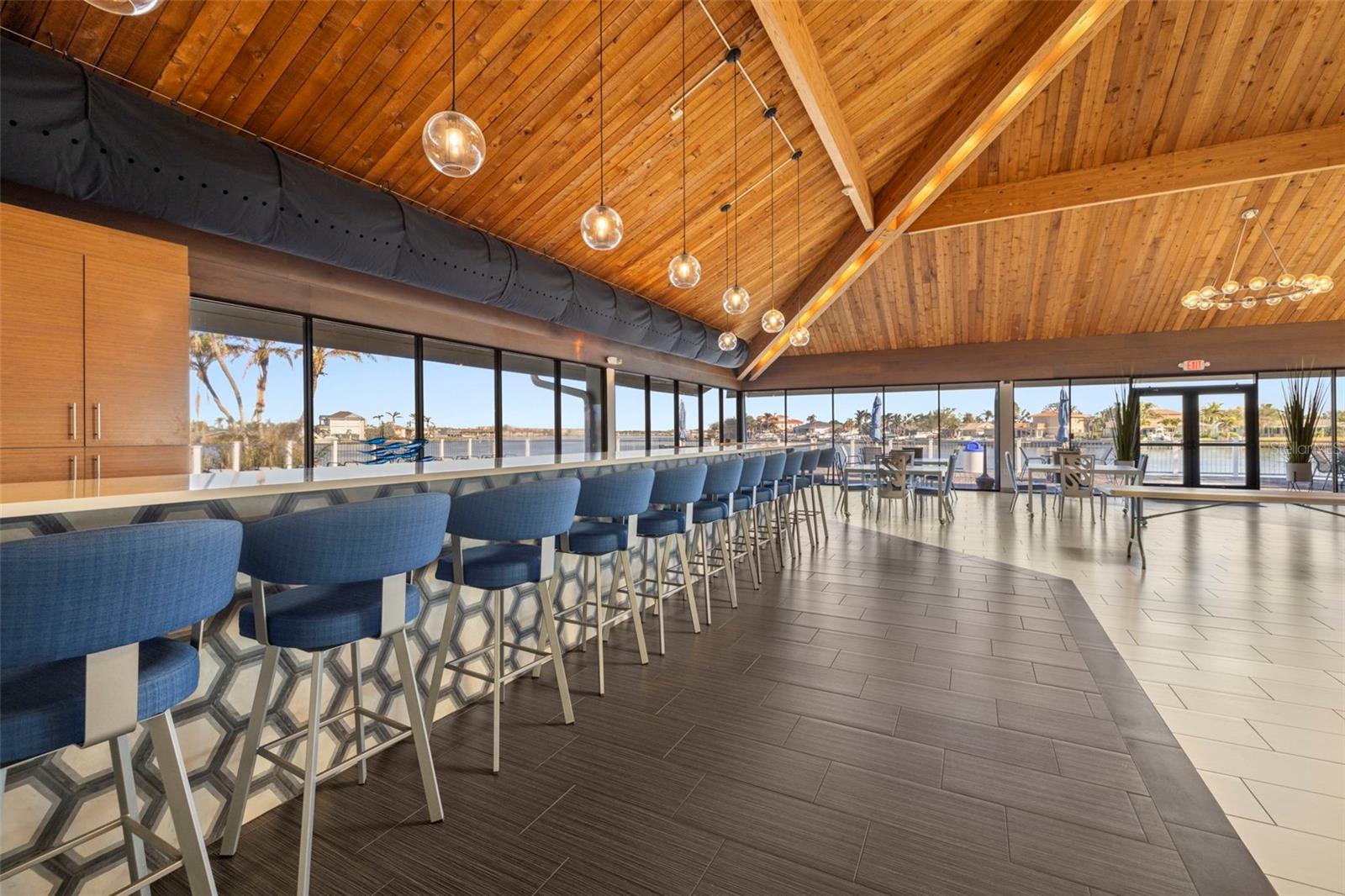 Spacious, Beautiful interior clubhouse