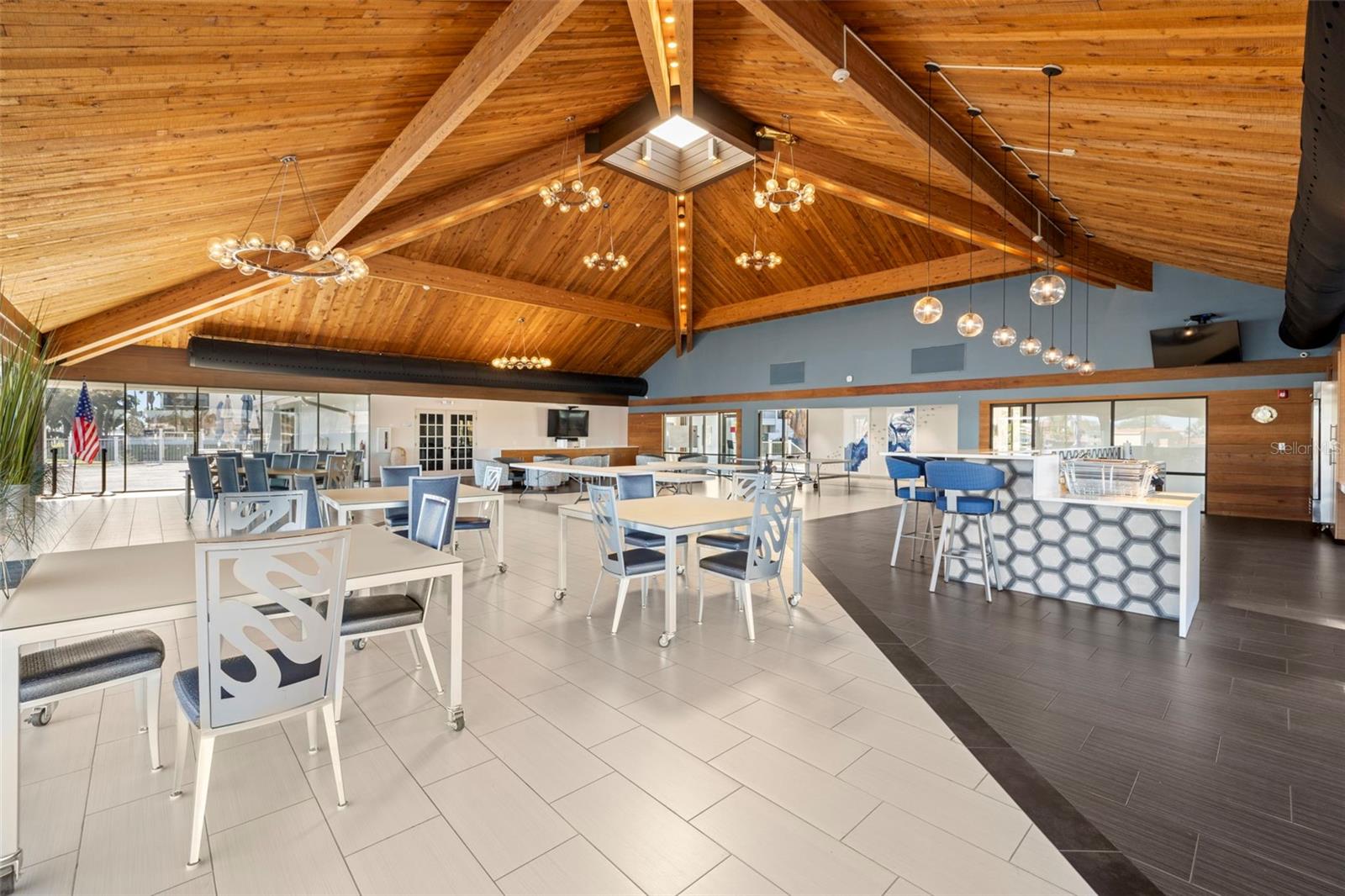 Spacious, Beautiful interior clubhouse