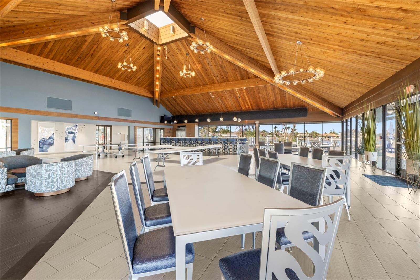 Spacious, Beautiful interior clubhouse