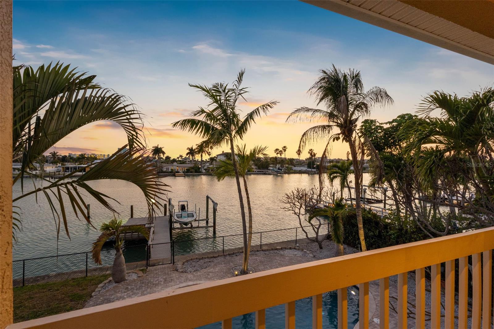Primary has a private balcony.