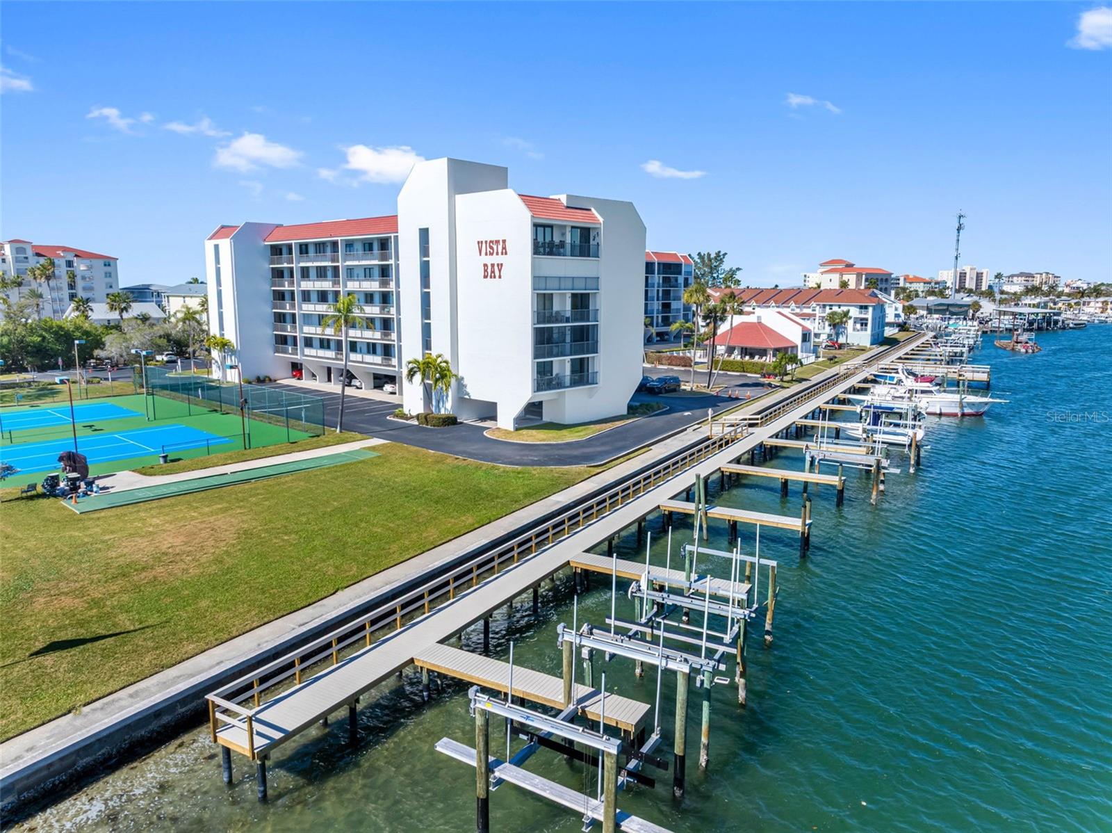 The New Waterfront Promenade is over 500 Feet Long. Almost a million dollar project all paid for & brand new. There is a Day Dock , Fishing Dock and a Walkable Promenade - With the beach right across the street.