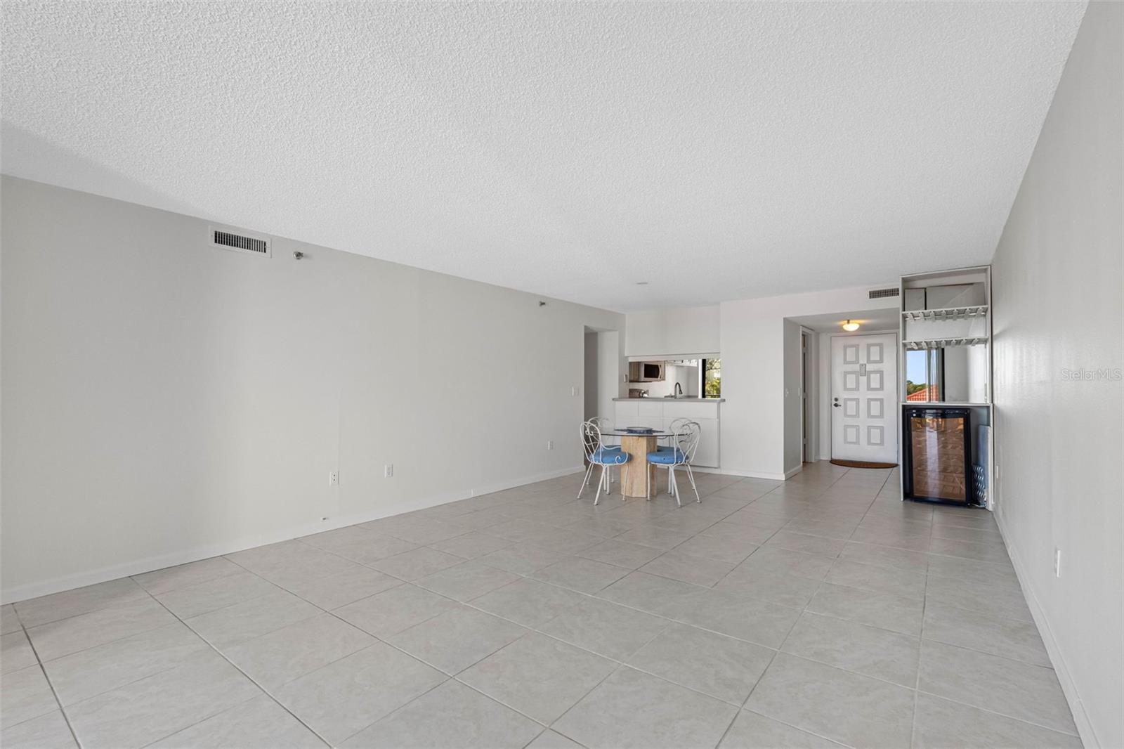 ..Refer to Floorplan for all room sizes.. Looking in from the Balcony area.