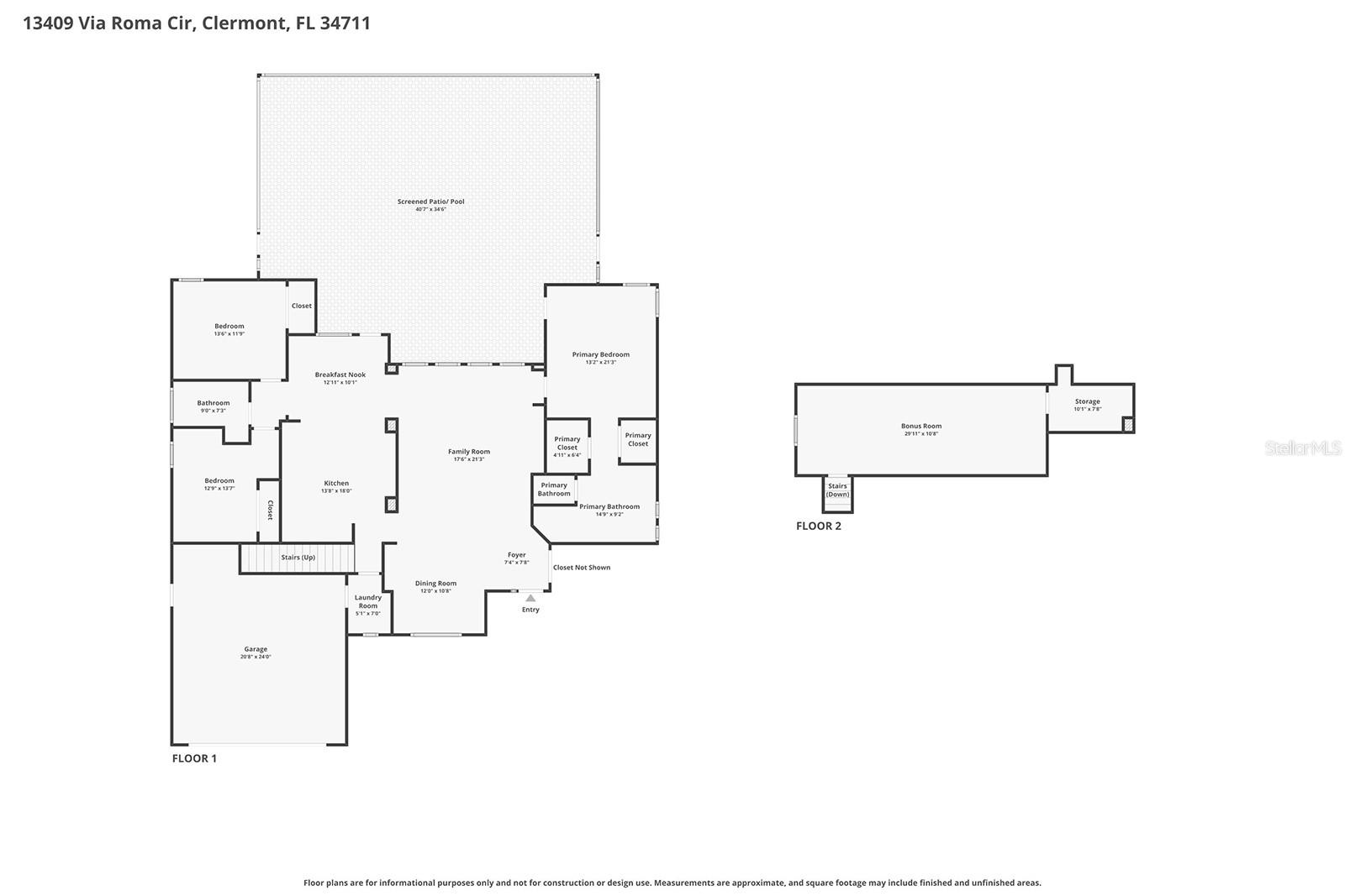 13409 VIA ROMA CIR, CLERMONT, FL, 34711
