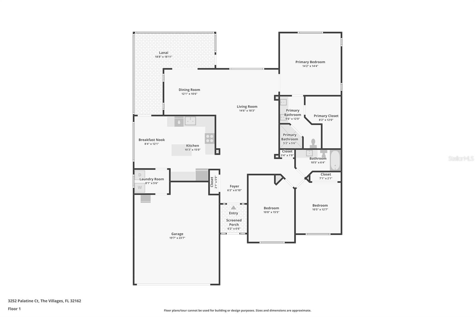 3252 PALATINE CT, THE VILLAGES, FL, 32162