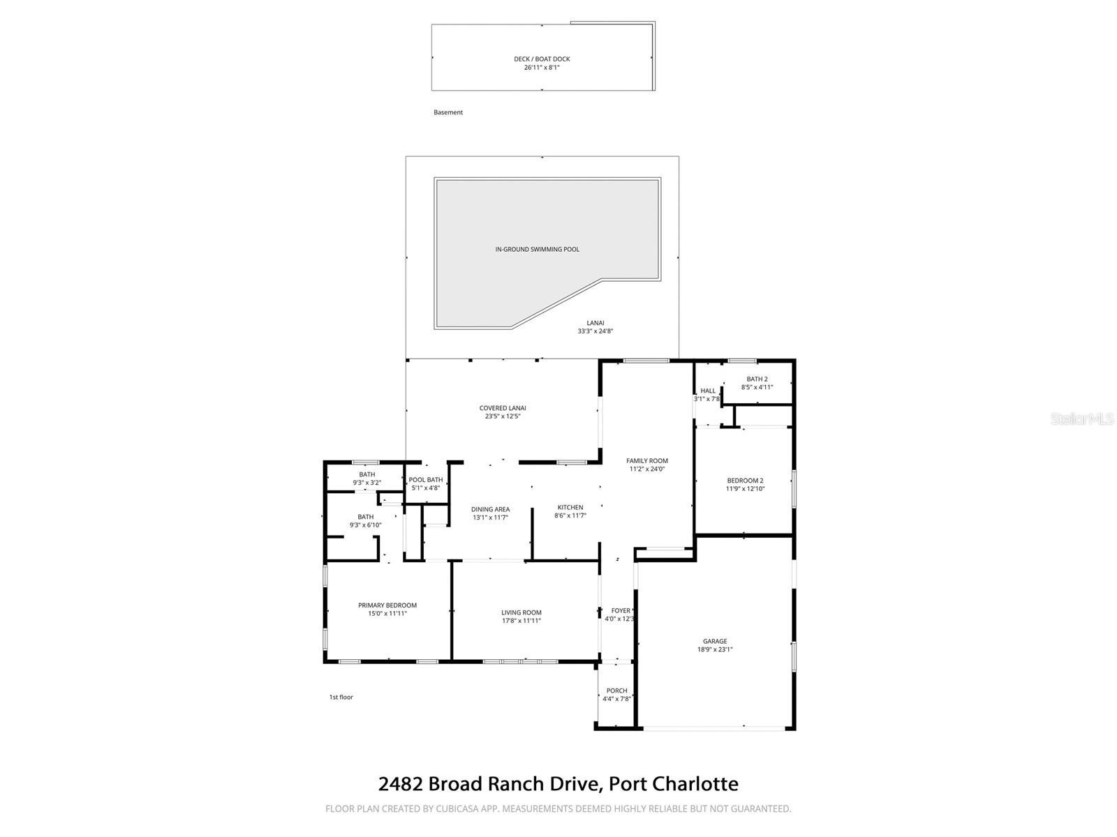 2484 BROAD RANCH DR, PORT CHARLOTTE, FL, 33948