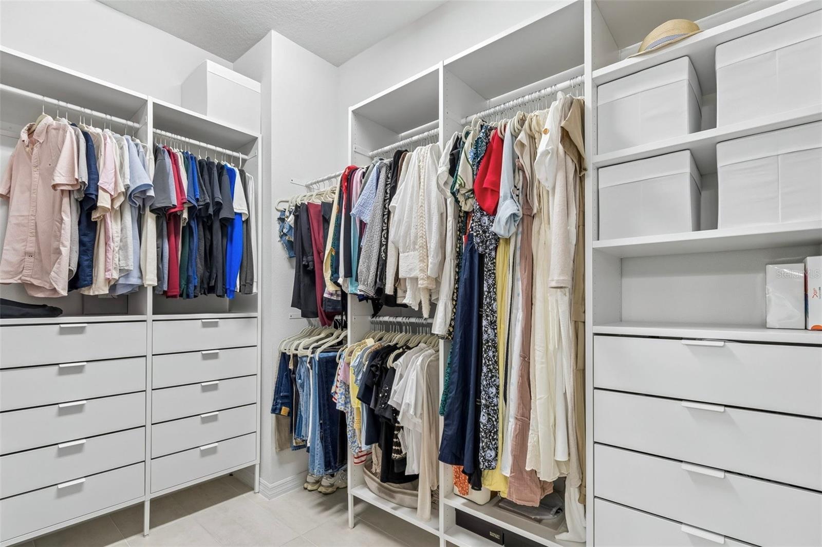 Built-In Master Walk-in Closet