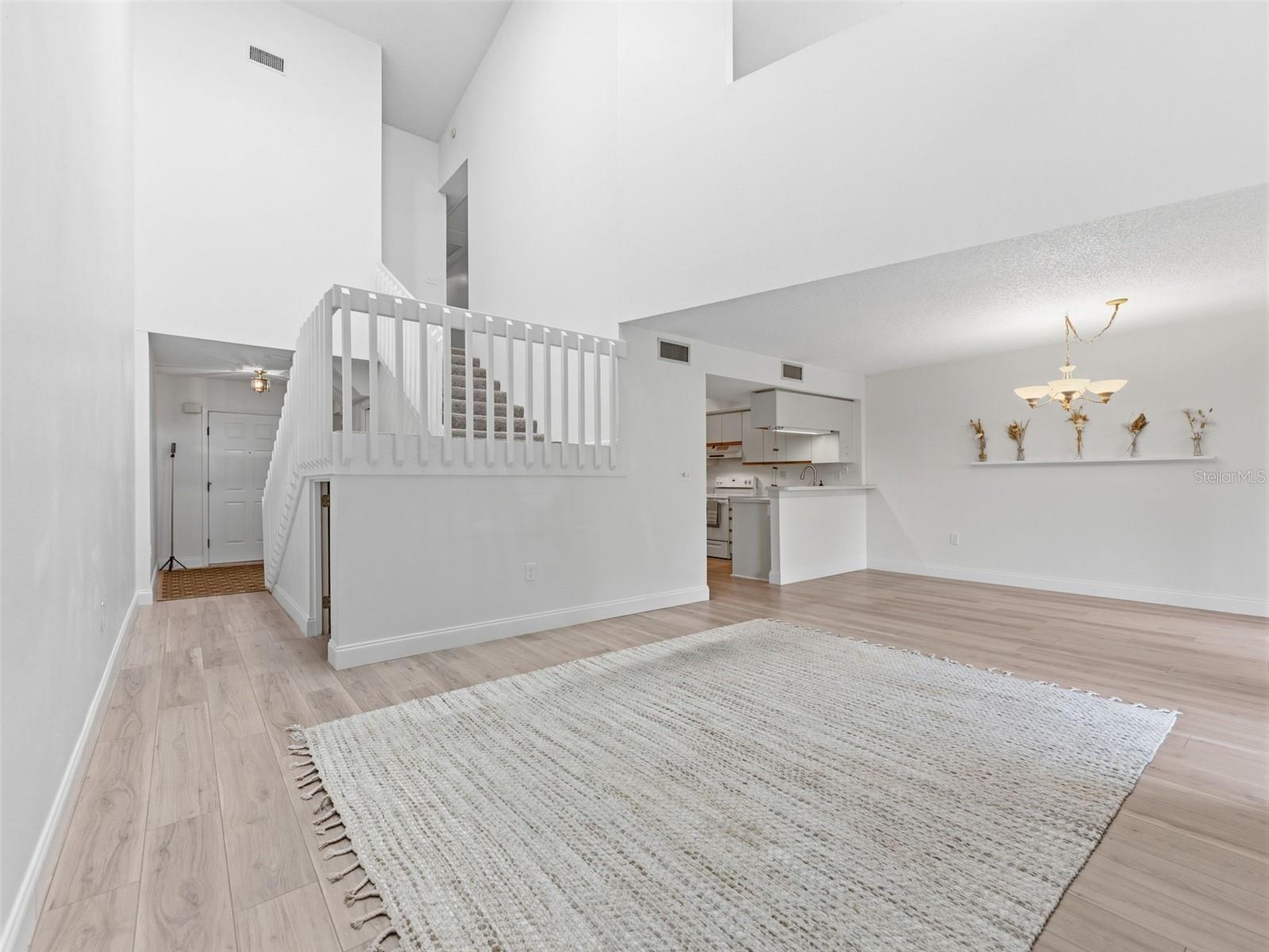 Family Room leaving to the Upstairs