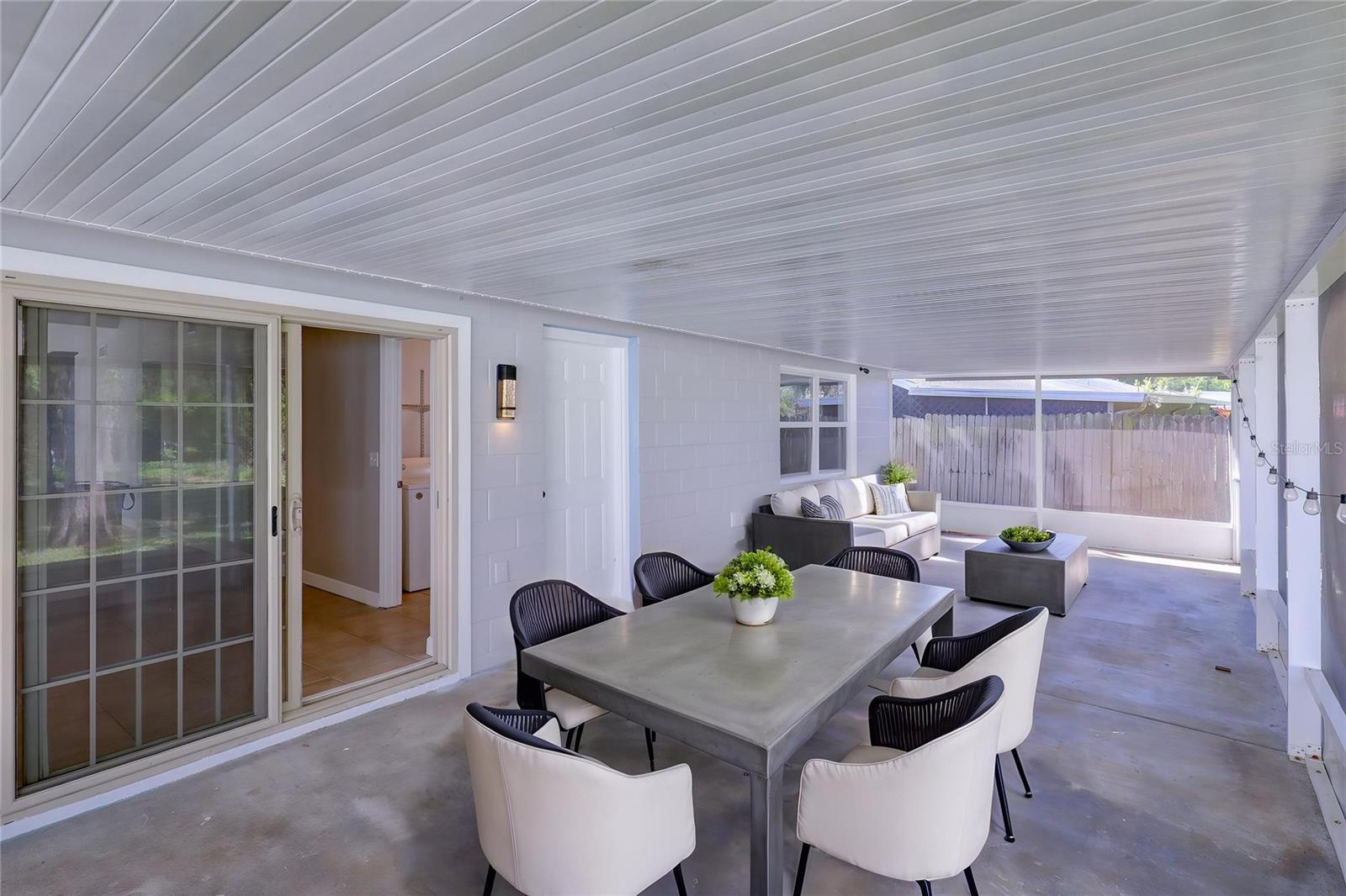 Patio Staged