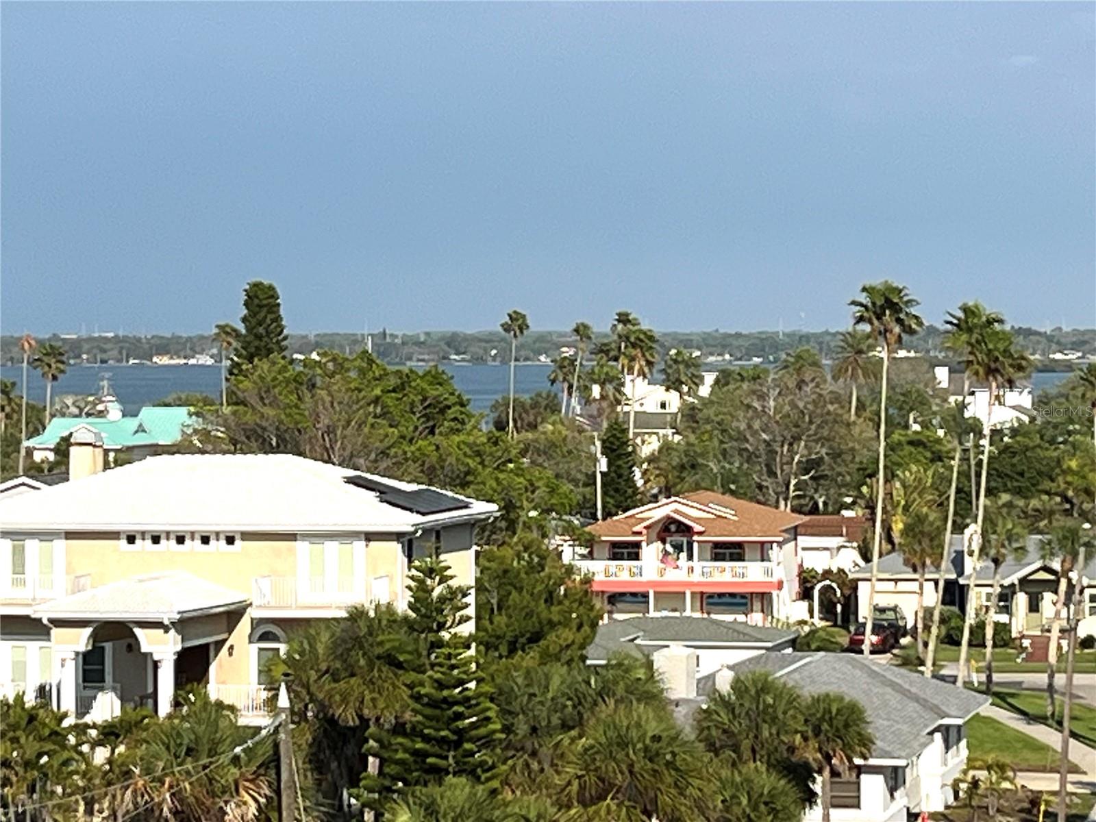 Views of intracoastal waters from balcony