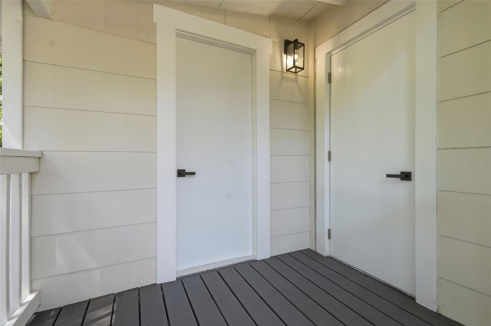 Laundry room/first door and access to kitchen on right.