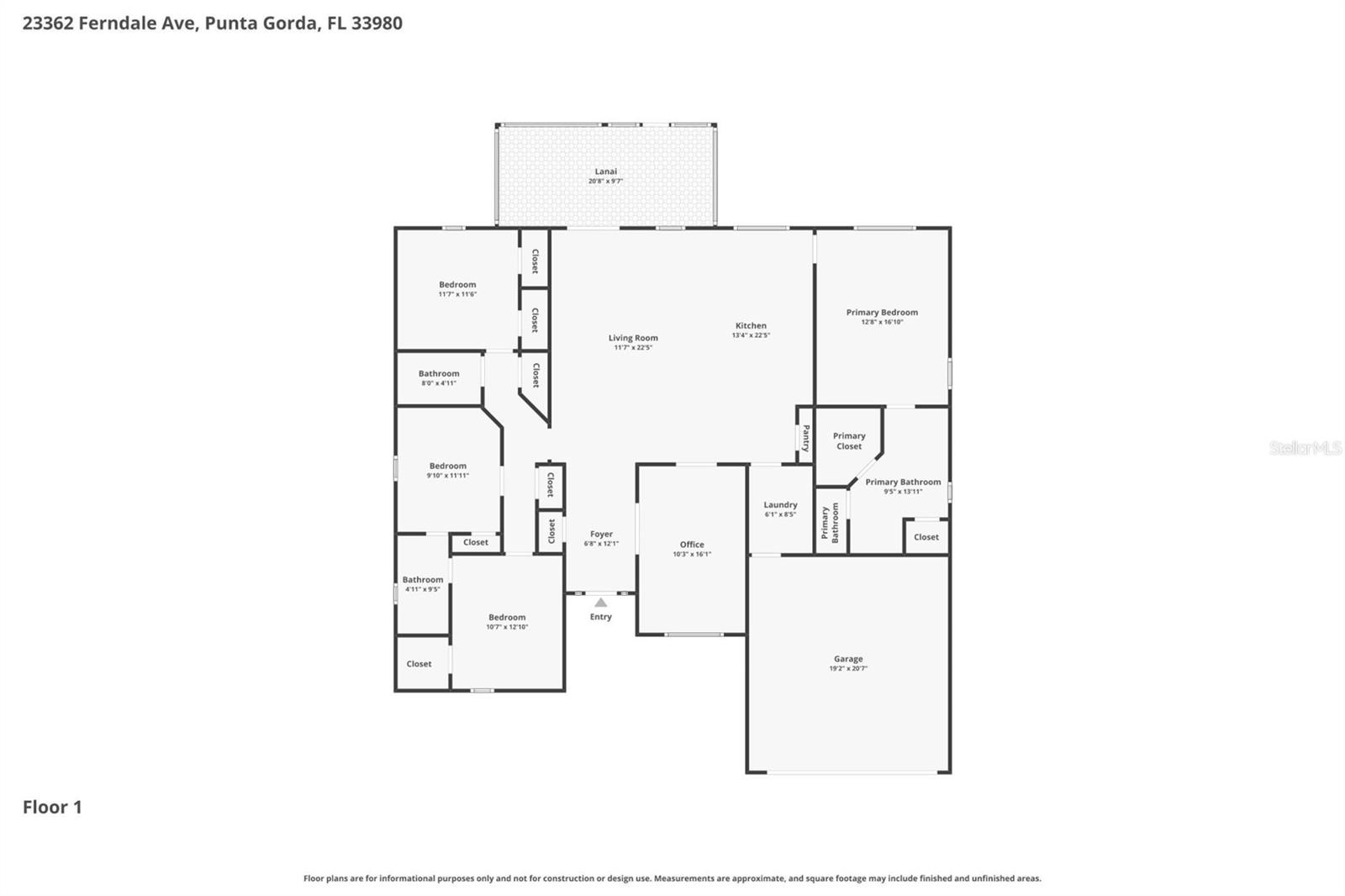 23362 FERNDALE AVE, PUNTA GORDA, FL, 33980