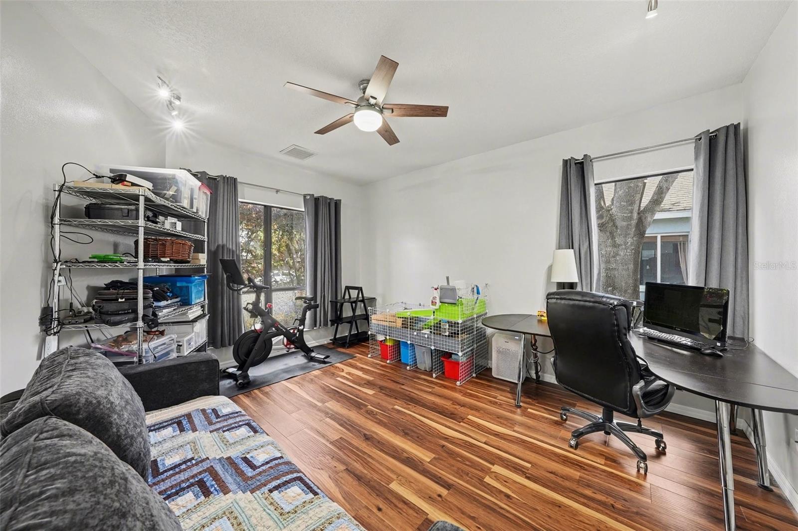 This bonus room can be anything you need it to be and it would even be VERY easy to enclose it for a 4th bedroom