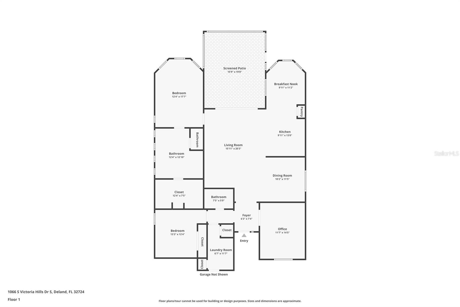 1066 VICTORIA HILLS DRIVE SOUTH, DELAND, FL, 32724