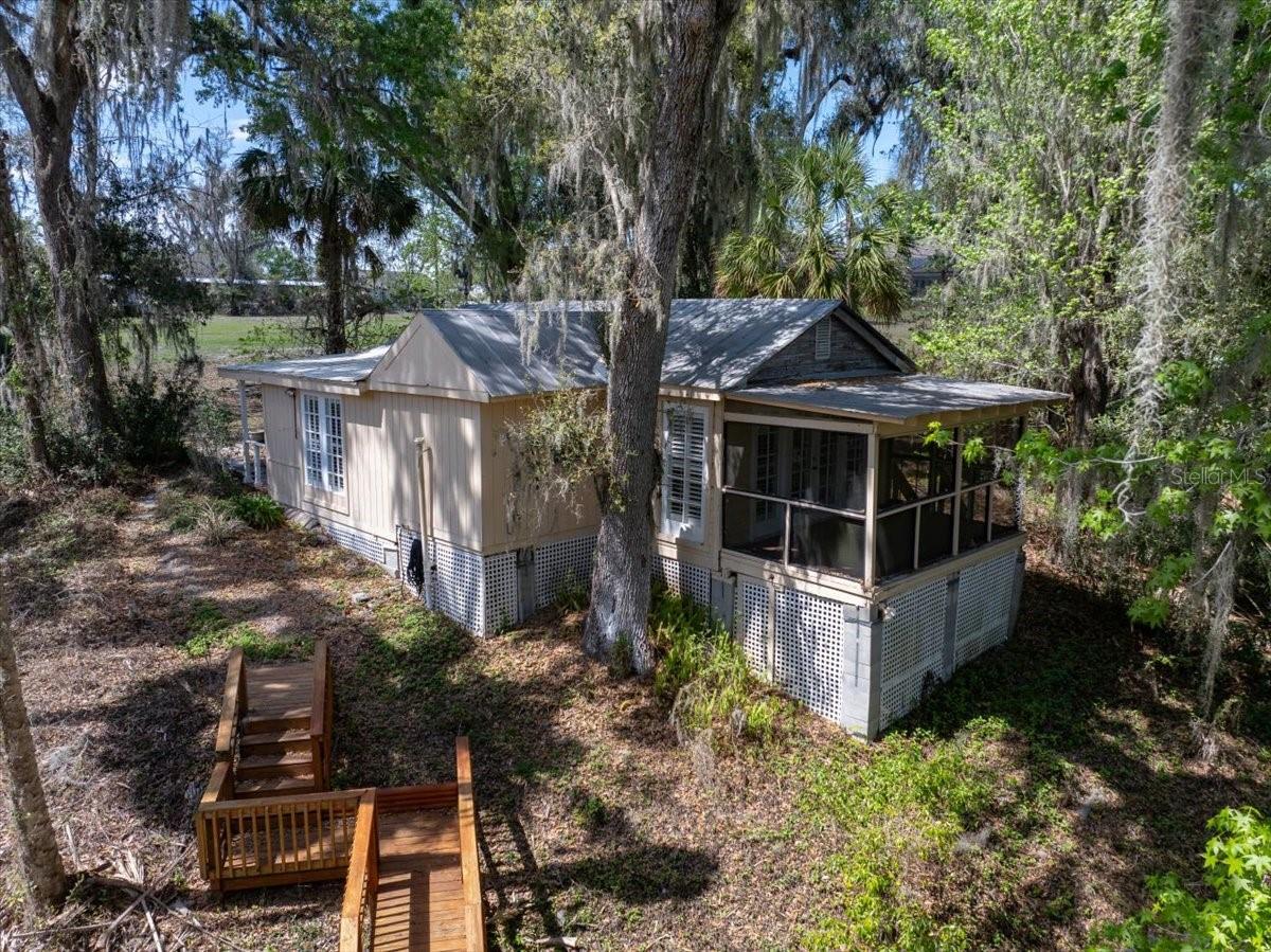 Guest cottage is perfect for extended family and guests.