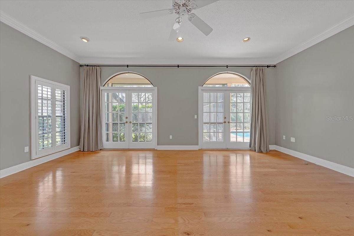 Spacious primary suite.