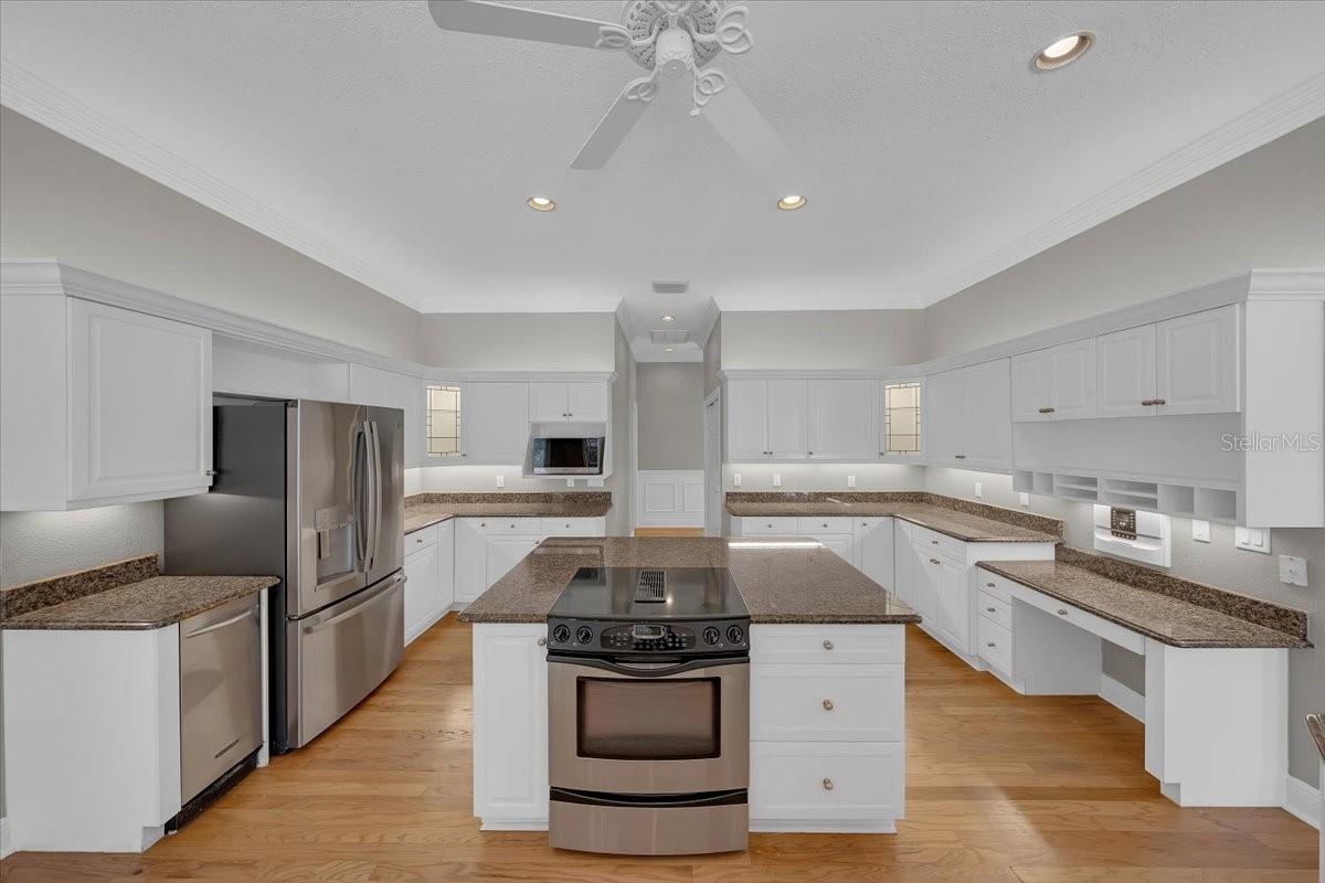 True gourmet kitchen.