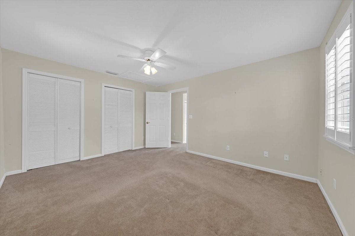 Guest cottage bedroom.