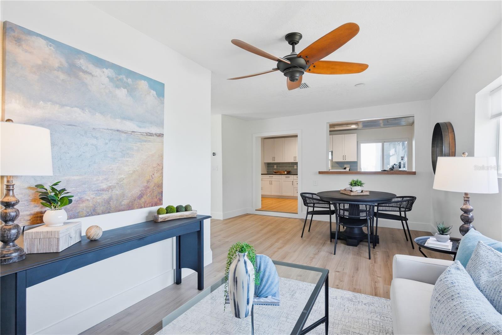 Guest House Living and Dining Rooms