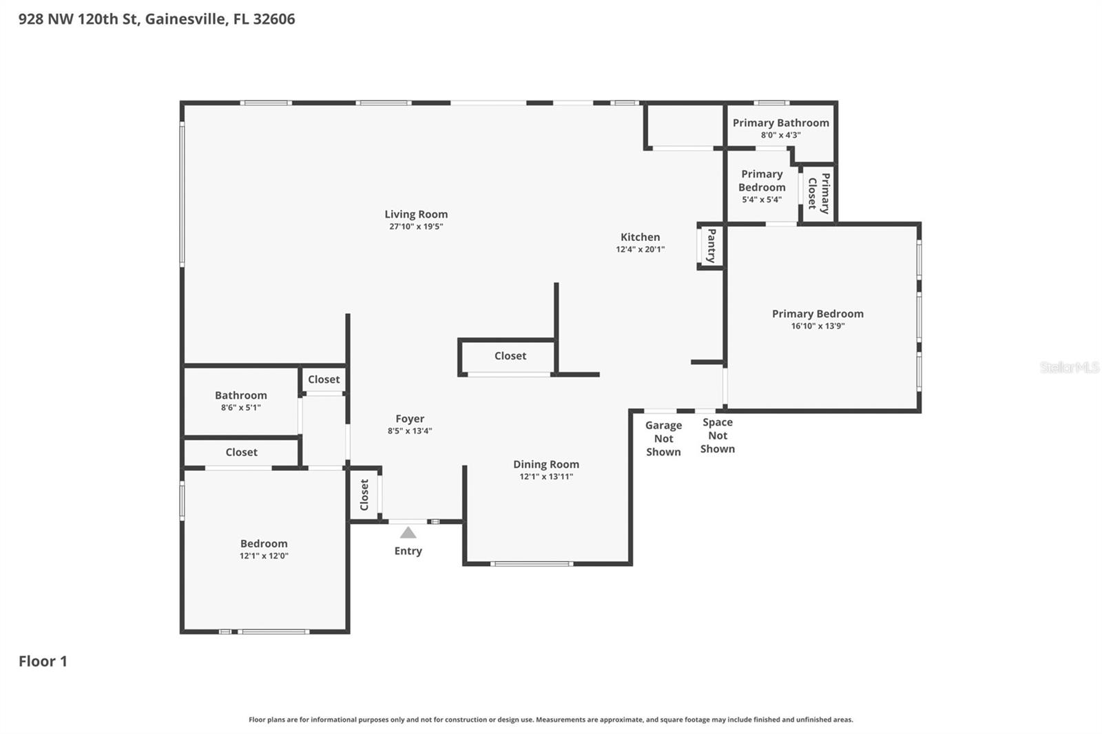 928 NW 120TH ST, GAINESVILLE, FL, 32606