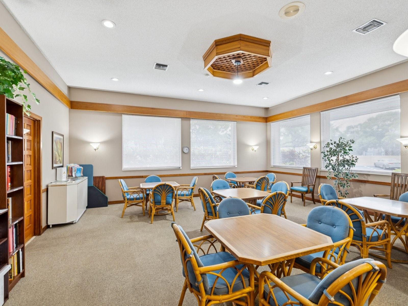 Card or activity gathering room