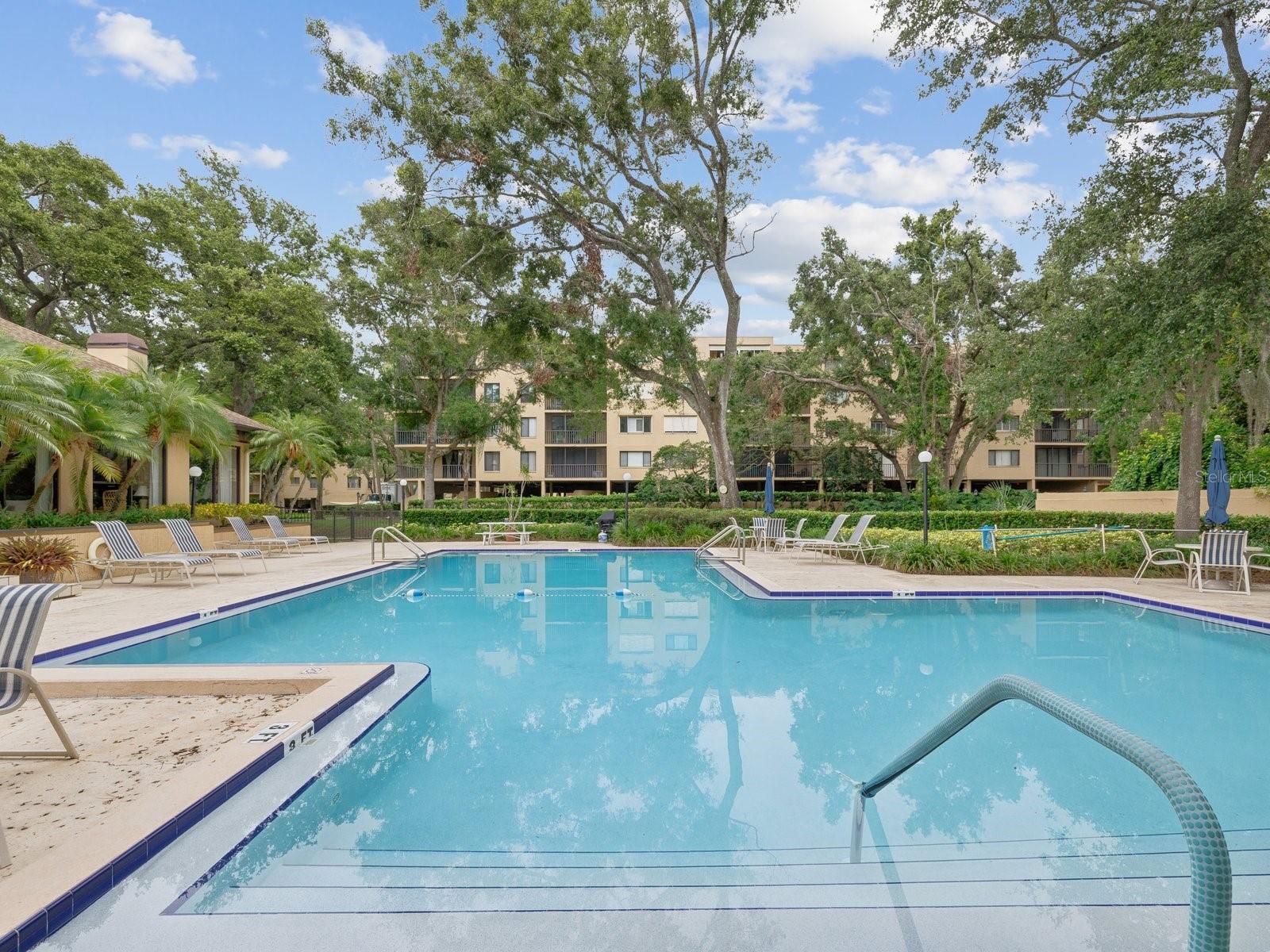 Relaxing and inviting heated pool!