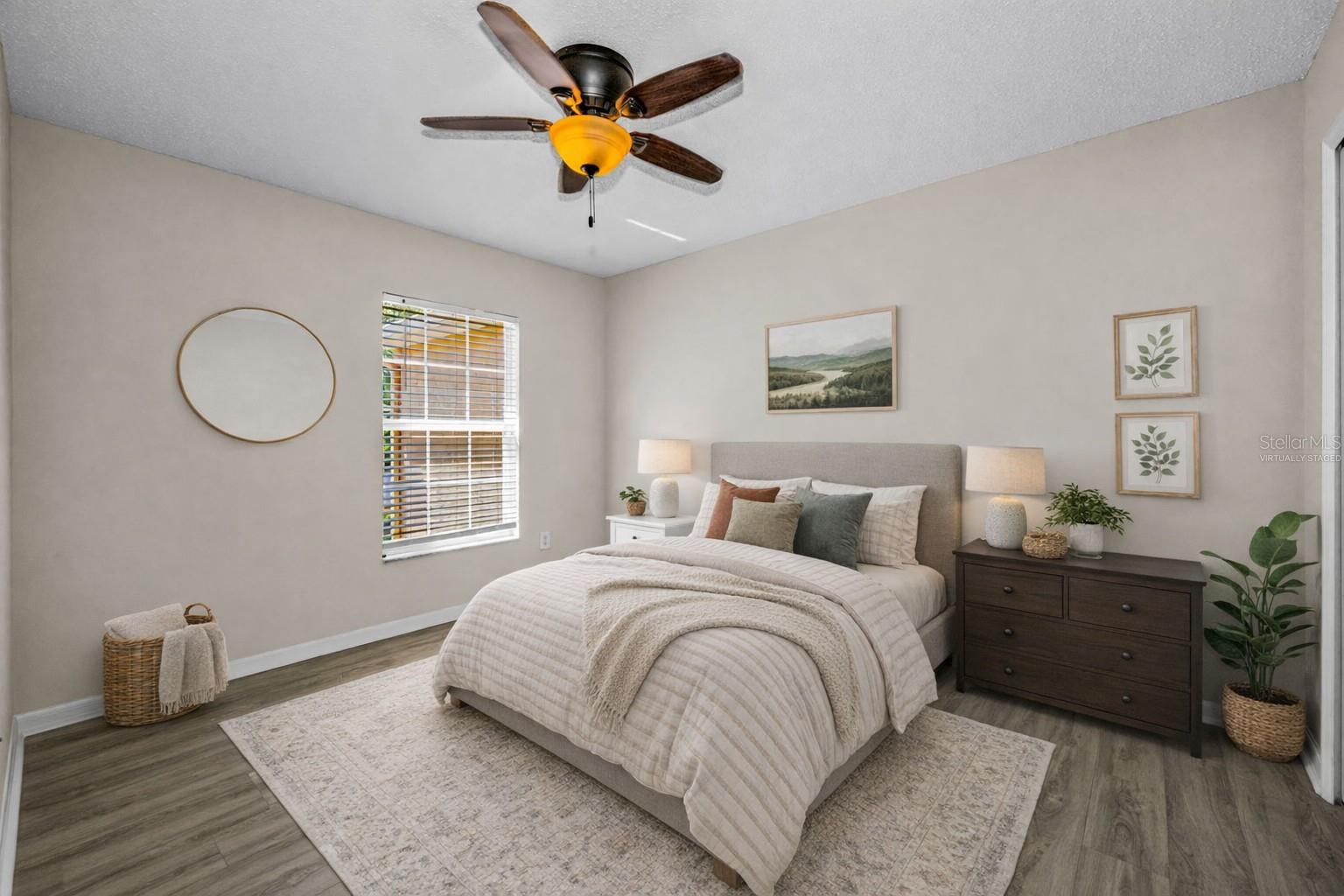 Virtually Staged Bedroom 2