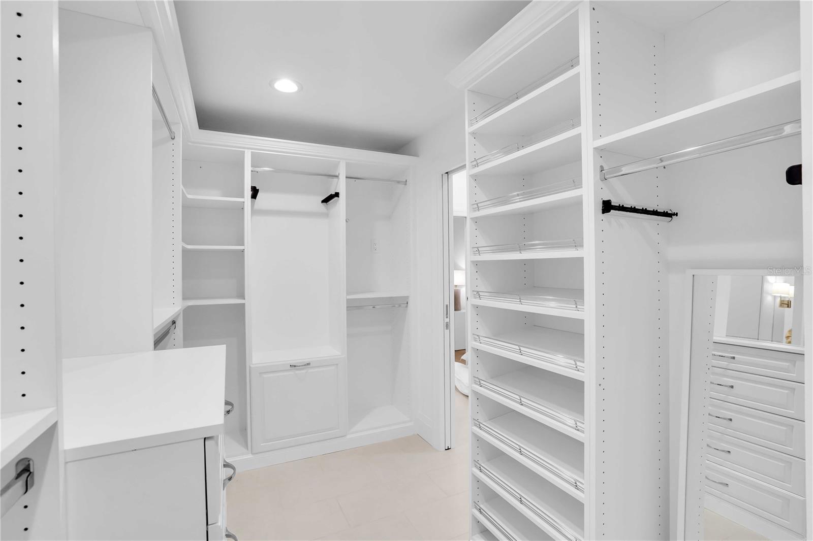 Primary Walk-in Closet