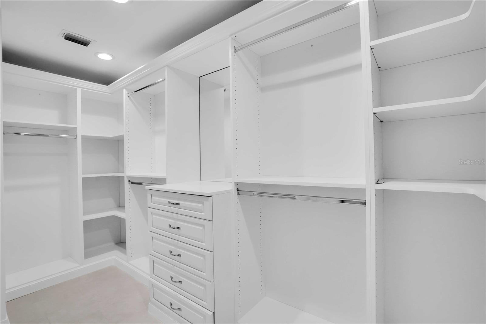 Primary Walk-in Closet
